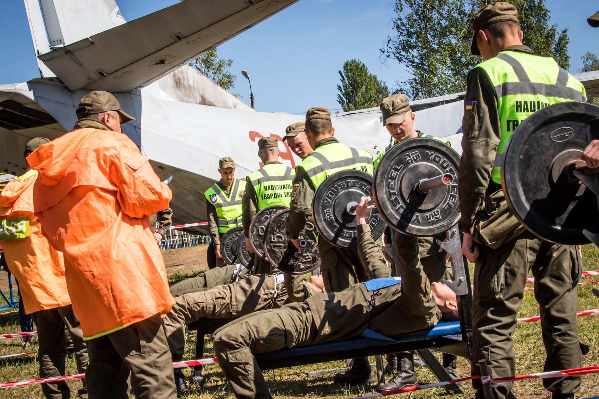 Бійці Нацгвардії змагаються за звання найсильнішого в країні