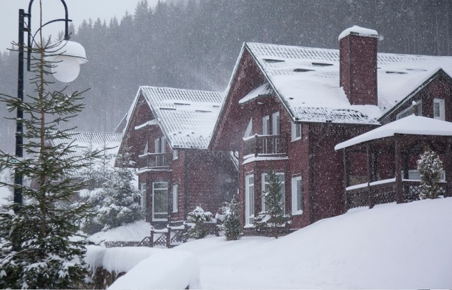 Снегопады в Украине: самые невероятные фото