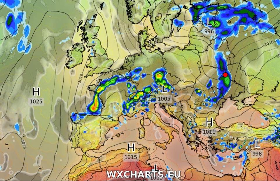 Романтичный антициклон: синоптик дала прогноз погоды на начало недели