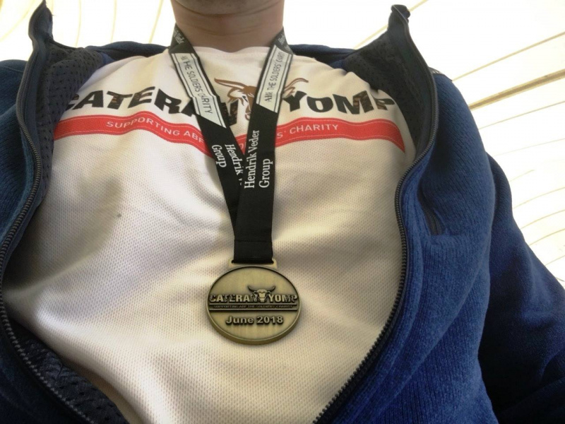 Украинские десантники заняли первое место на марш-броске в Британии (фото)