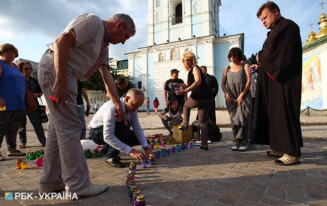 В Киеве прошла акция памяти жертв катастрофы самолета ИЛ-76 (фоторепортаж)