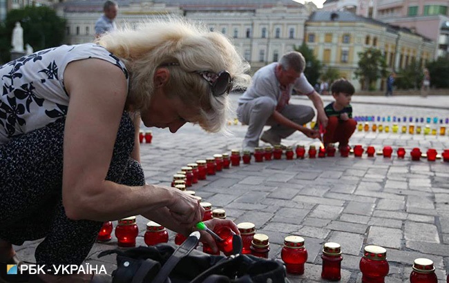 В Киеве прошла акция памяти жертв катастрофы самолета ИЛ-76 (фоторепортаж)