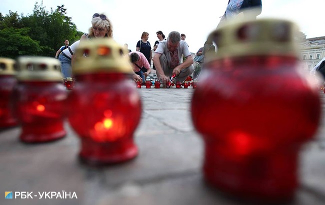 В Киеве прошла акция памяти жертв катастрофы самолета ИЛ-76 (фоторепортаж)