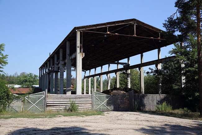 Лесопилка в Пуща-Водице