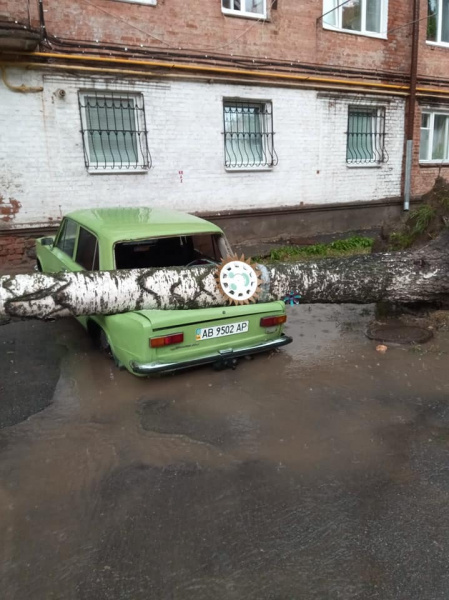 Украинская Венеция: Винницу затопил сильный ливень (фото)