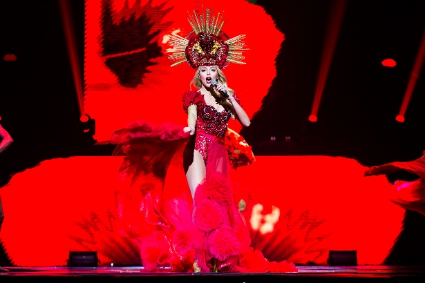 Шоу Оли Поляковой в Киеве вошло в Книгу рекордов Украины