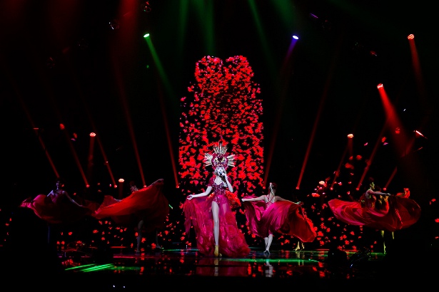 Шоу Оли Поляковой в Киеве вошло в Книгу рекордов Украины