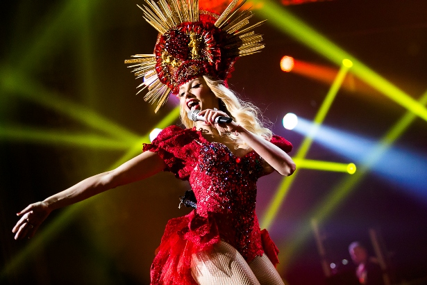 Шоу Оли Поляковой в Киеве вошло в Книгу рекордов Украины