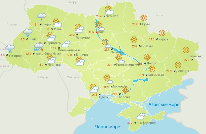 &quot;Атмосферний фронт&quot;: синоптик уточнила прогноз на п'ятницю