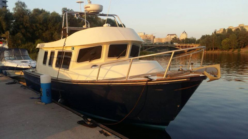 "Богатые начинают плакать": в Киеве угнали дорогой катер (фото)