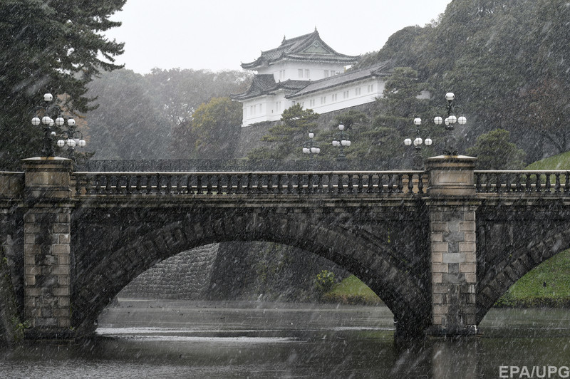 Впервые за 54 года: жителей Токио удивил внезапный снег