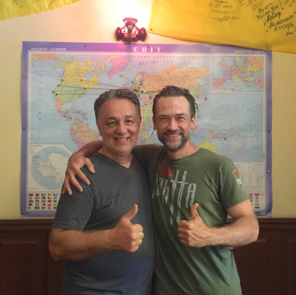 До Запоріжжя приїхав відомий актор, герой бойовиків (фото)