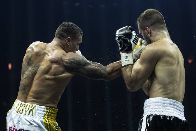 "Он должен бить воздух": что советовал Ломаченко Усику в поединке с Гассиевым (видео)