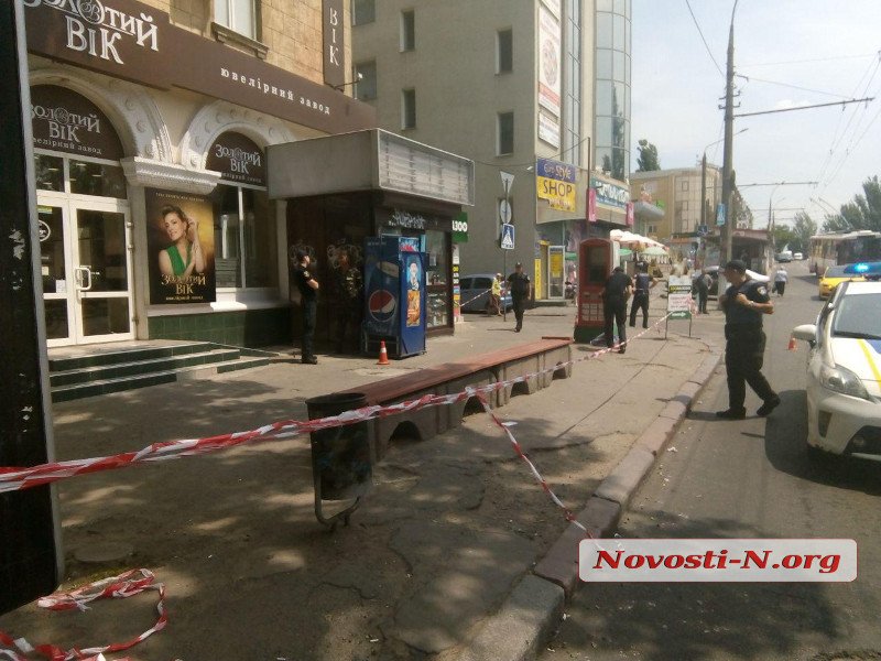 В Николаеве ветеран АТО перевозил в маршрутке боевую мину (фото)