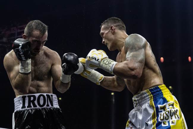 "Он должен бить воздух": что советовал Ломаченко Усику в поединке с Гассиевым (видео)