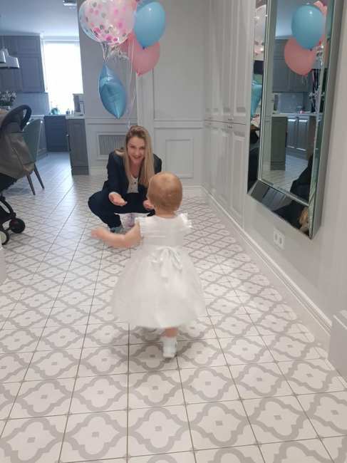 &quot;Ее не остановить&quot;: Притула поздравил дочь с первым днем рождения (фото)