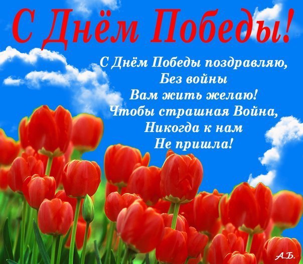 День победы над нацизмом 9 мая: яркие поздравления в открытках и стихах с большим праздником