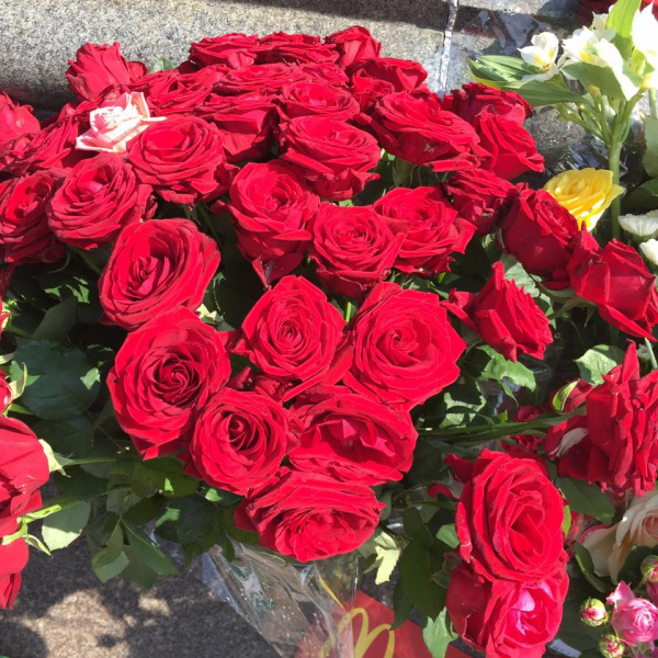 "Сенцов, живи": в Москве известный кинокритик провел одиночный пикет в поддержку политзаключенных