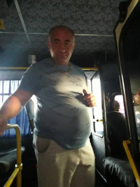 У Мелітополі водій маршрутки відмовлявся везти бійця з УБД і його вагітну дружину (фото)