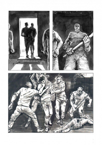 Художник з Донецька показав, що з ним робили терористи "ДНР" у полоні в картинках (фото)