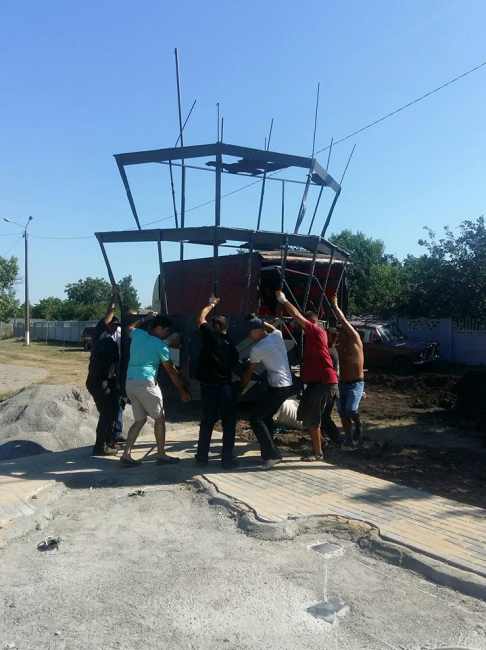 В Одесской области строят памятник защитникам Украины (фото)
