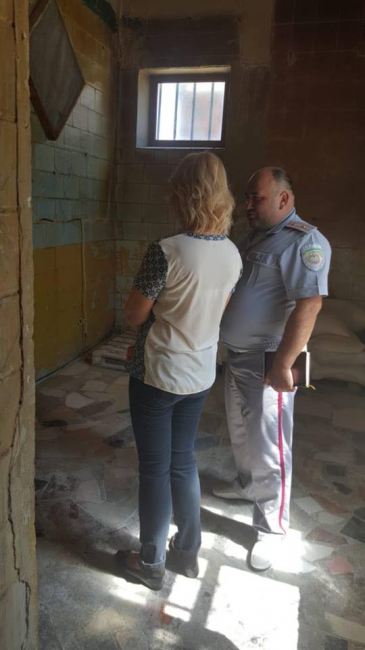 Грибок и мусор: Денисова посетила колонию в Одесской области (фото)