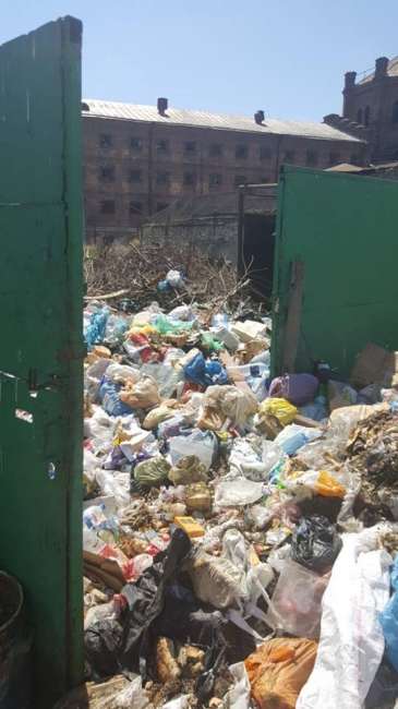 Грибок и мусор: Денисова посетила колонию в Одесской области (фото)