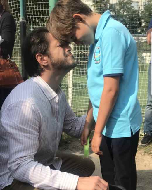 &quot;Как быстро растут дети&quot;: Сергей Притула показал трогательный снимок с сыном (фото)