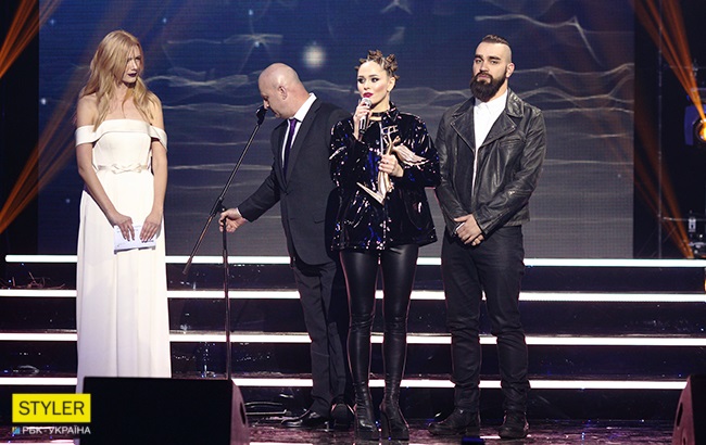 Группа The Hardkiss на церемонии награждения премии YUNA 2018