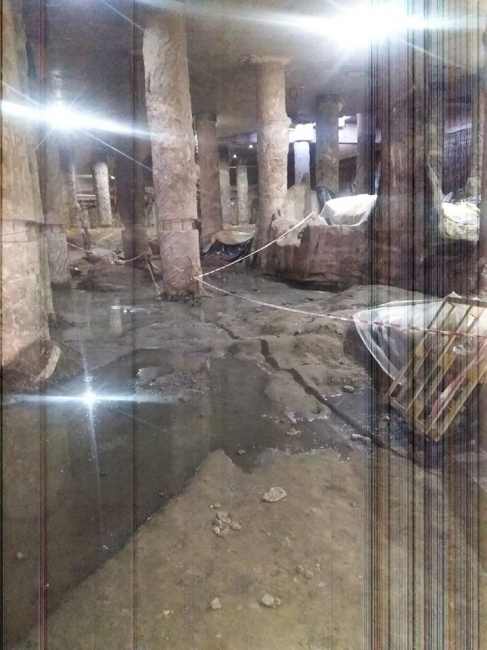 Место раскопок на Почтовой площади