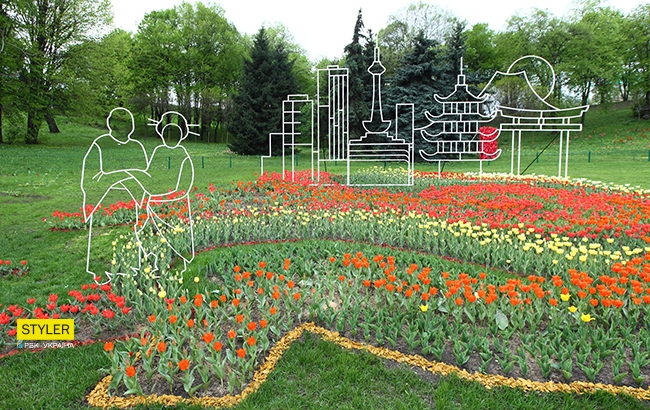 В Киеве открылась уникальная выставка тюльпанов "Вокруг света" (яркий фоторепортаж)