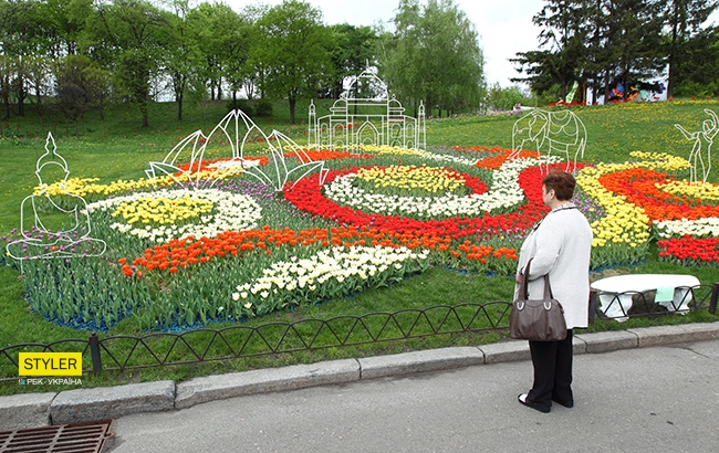 В Киеве открылась уникальная выставка тюльпанов "Вокруг света" (яркий фоторепортаж)