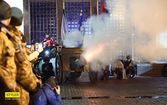 Століття бою під Крутами: у Києві відбулася реконструкція легендарної битви (фоторепортаж)