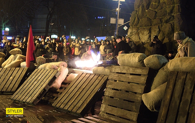 Століття бою під Крутами: у Києві відбулася реконструкція легендарної битви (фоторепортаж)