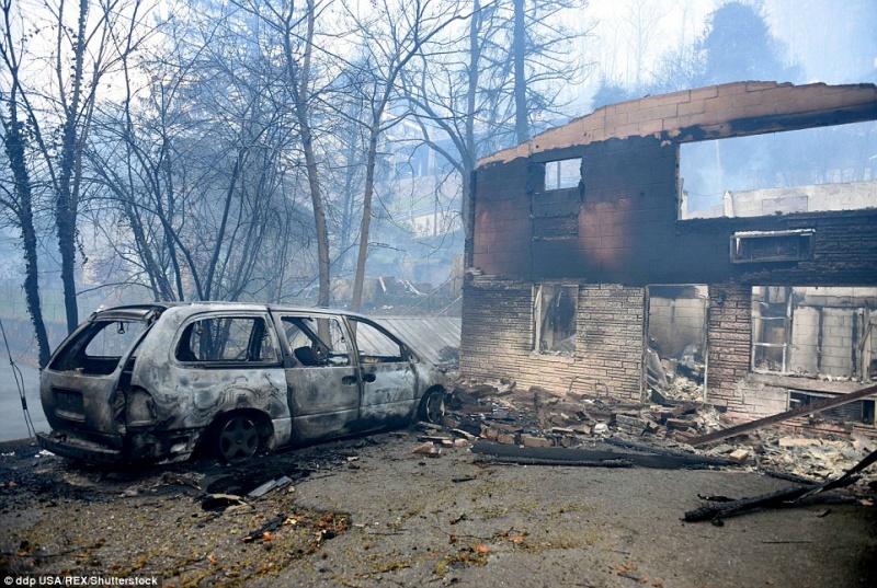 У мережі показали вигоріле місто в США