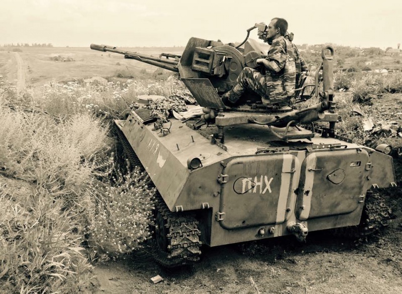 "На лінії вогню": фотограф показав бійців АТО на передовій