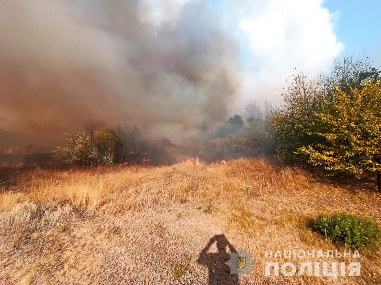 Пожары в Харьковской области полностью уничтожили целое село (фото)