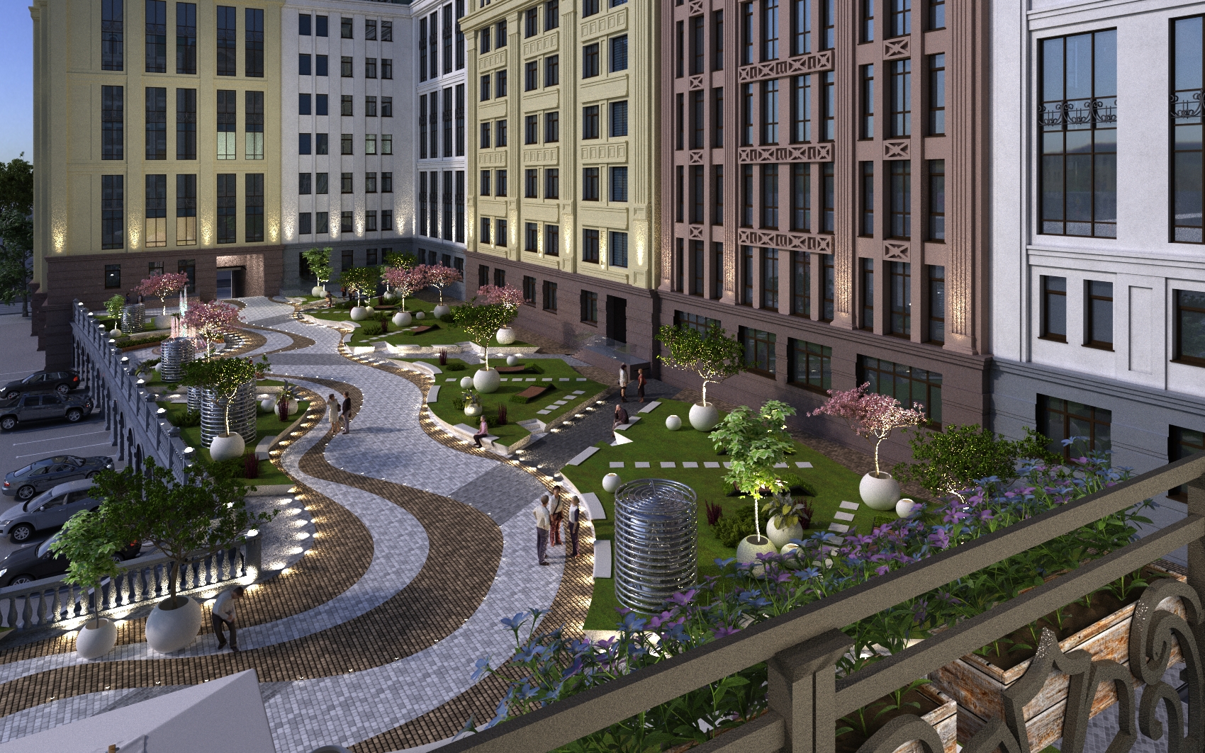 На Подолі з'явиться перший діловий квартал з зеленою зоною відпочинку, відкритою для всіх городян