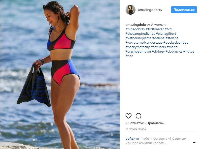 Зірка &quot;Щоденників вампіра&quot; плаває з акулами на Гаваях