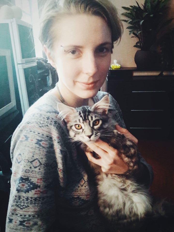 Волонтер Зінкевич показала своїх домашніх вихованців