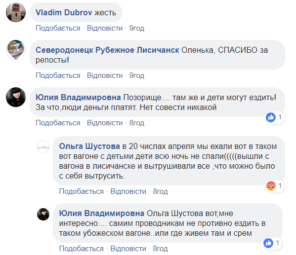 "Нет совести никакой": сеть ужаснул вагон поезда "Укрзализныци" (фото)