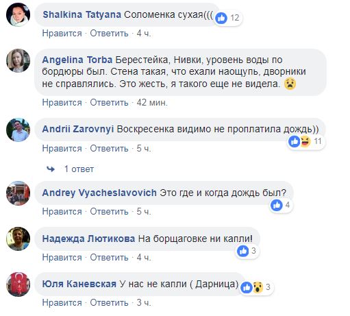 "Бассейн": последствия неожиданного дождя в Киеве показали на видео