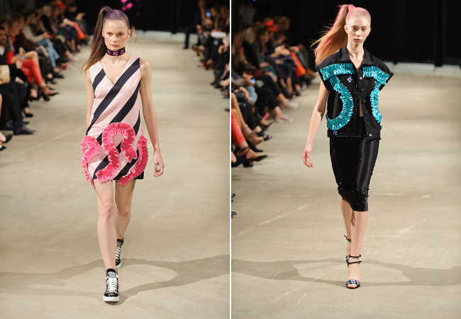 Прозорі блузки, кльош і вічна смужка: модні тренди сезону весна/літо-2017 від українських дизайнерів. Частина перша