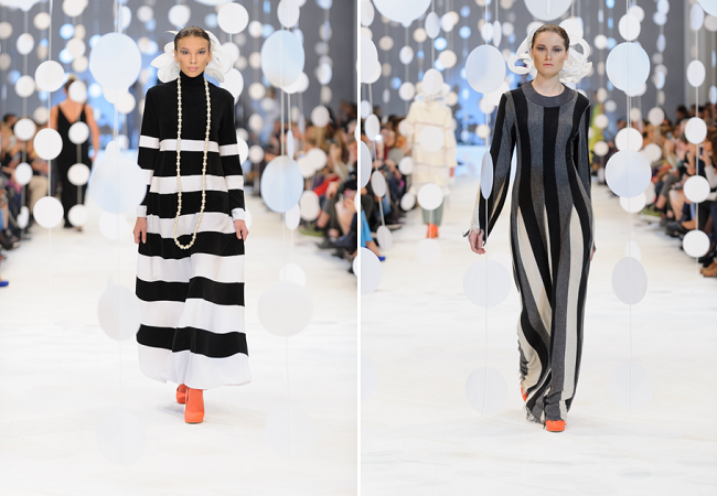 Прозорі блузки, кльош і вічна смужка: модні тренди сезону весна/літо-2017 від українських дизайнерів. Частина перша