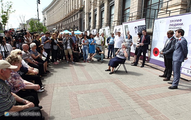 У Києві відкрилася виставка про українців в нацистських концтаборах (фоторепортаж)