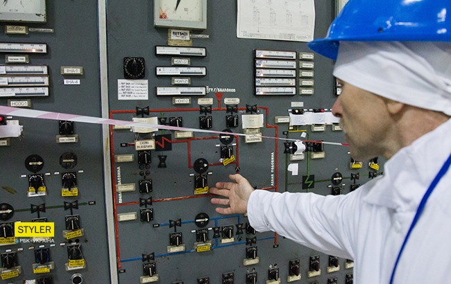 Щитова третього енергоблоку ЧАЕС