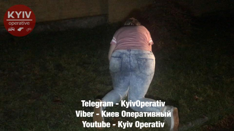 "Не стоит на ногах": в Киеве пьяная женщина-водитель протаранила столб (фото)