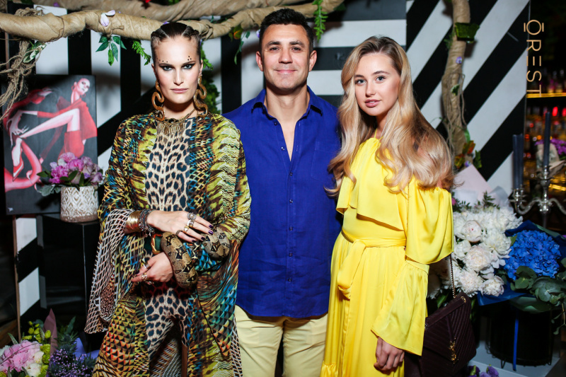 Знаменитая украинская модель Алла Костромичева устроила "джунгли" в центре Киева (фото)