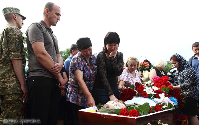 В Киеве простились с погибшим бойцом ООС (фоторепортаж)