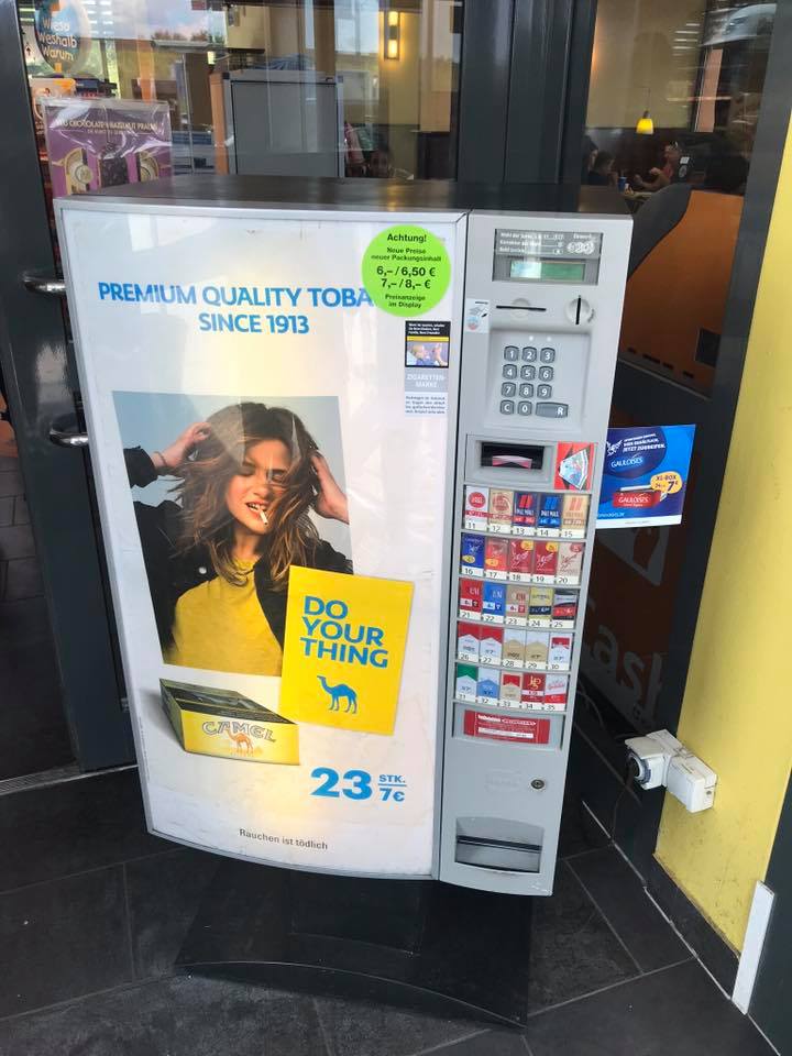 Антитютюновий закон: з прилавків магазинів можуть зникнути сигарети